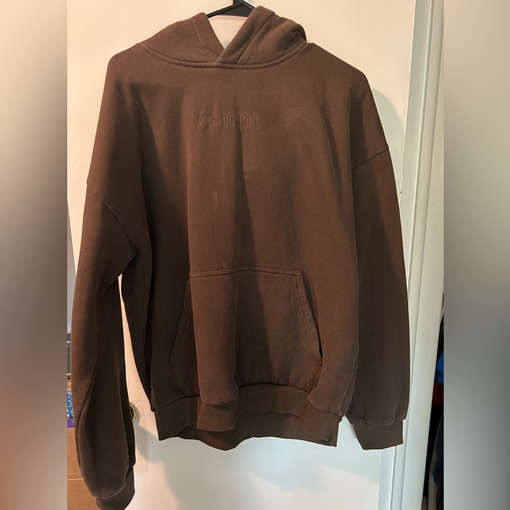 Comfrt Brown Hoodie